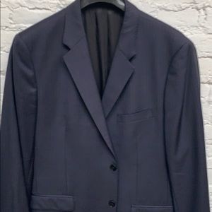 Navy Pinstripe Theory Blazer 46R